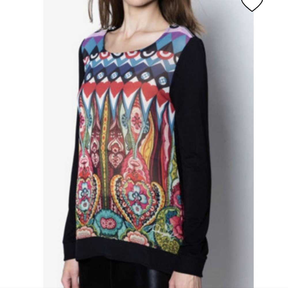Desigual Adonia Multicolor Top